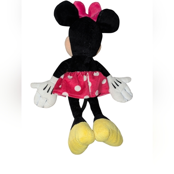 Disney Minnie Mouse Plush - Pink and Yellow- 14 in ches - Picture 2 of 3